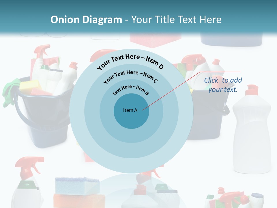 Rubber Household Equipment PowerPoint Template