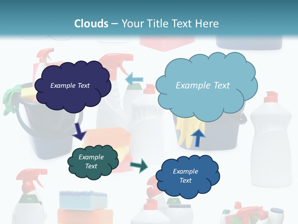 Rubber Household Equipment PowerPoint Template
