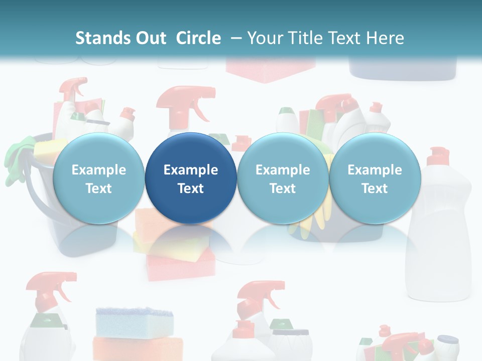 Rubber Household Equipment PowerPoint Template
