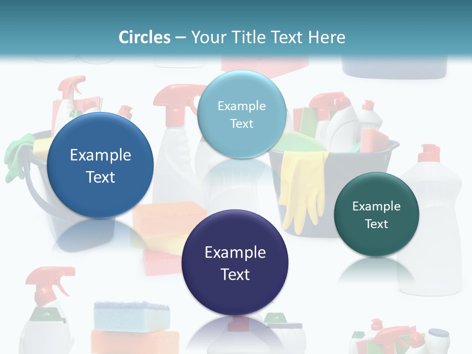 Rubber Household Equipment PowerPoint Template
