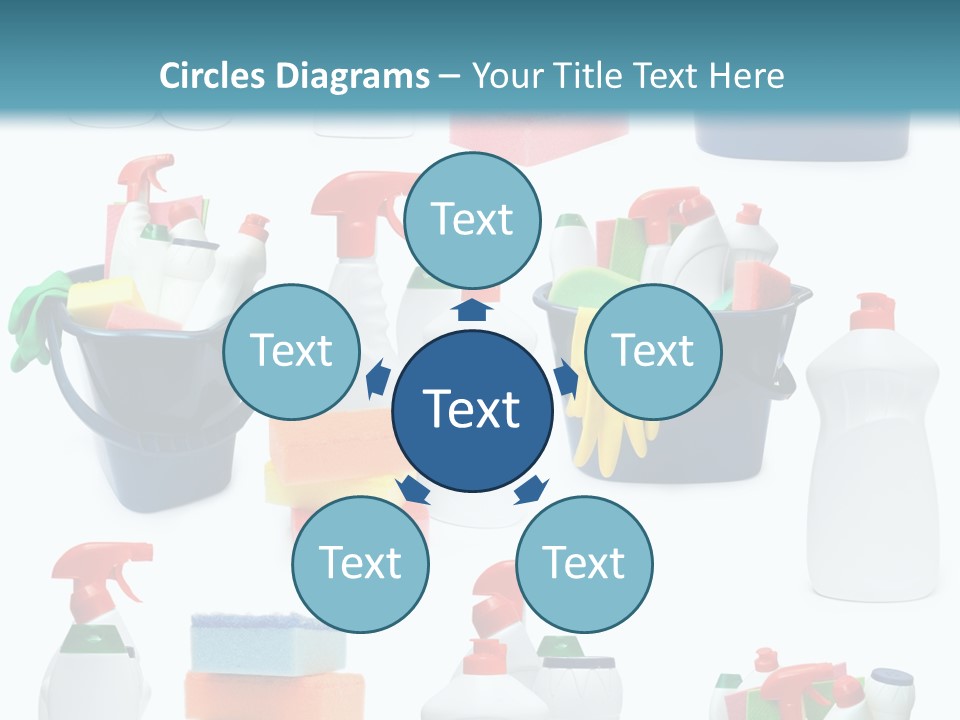 Rubber Household Equipment PowerPoint Template