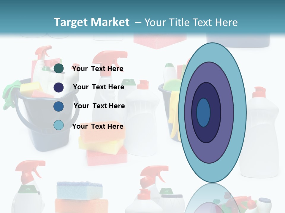 Rubber Household Equipment PowerPoint Template