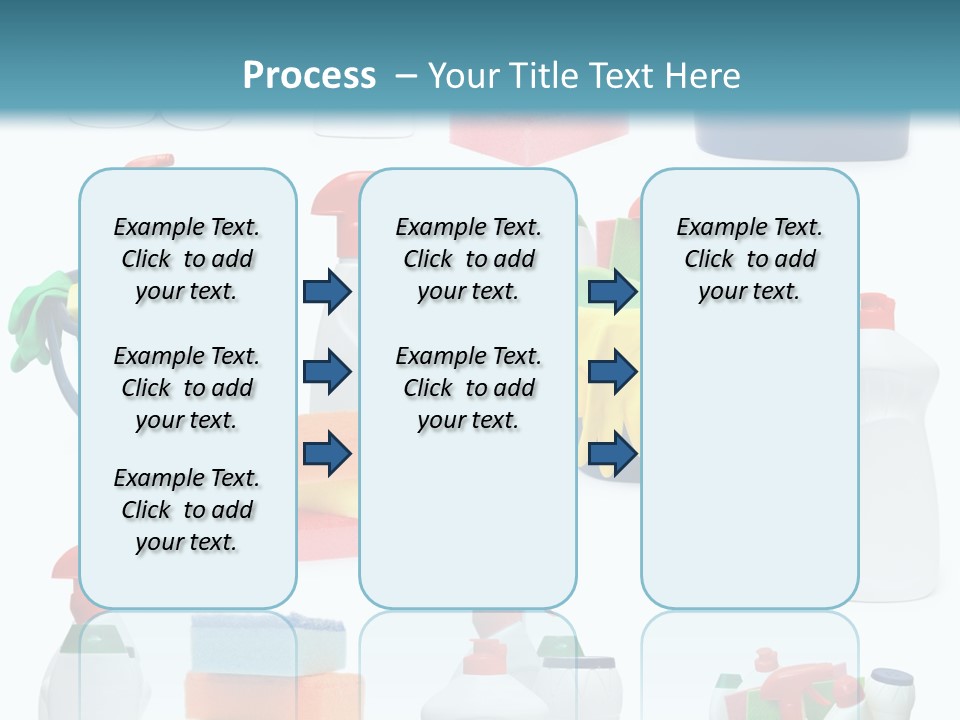 Rubber Household Equipment PowerPoint Template