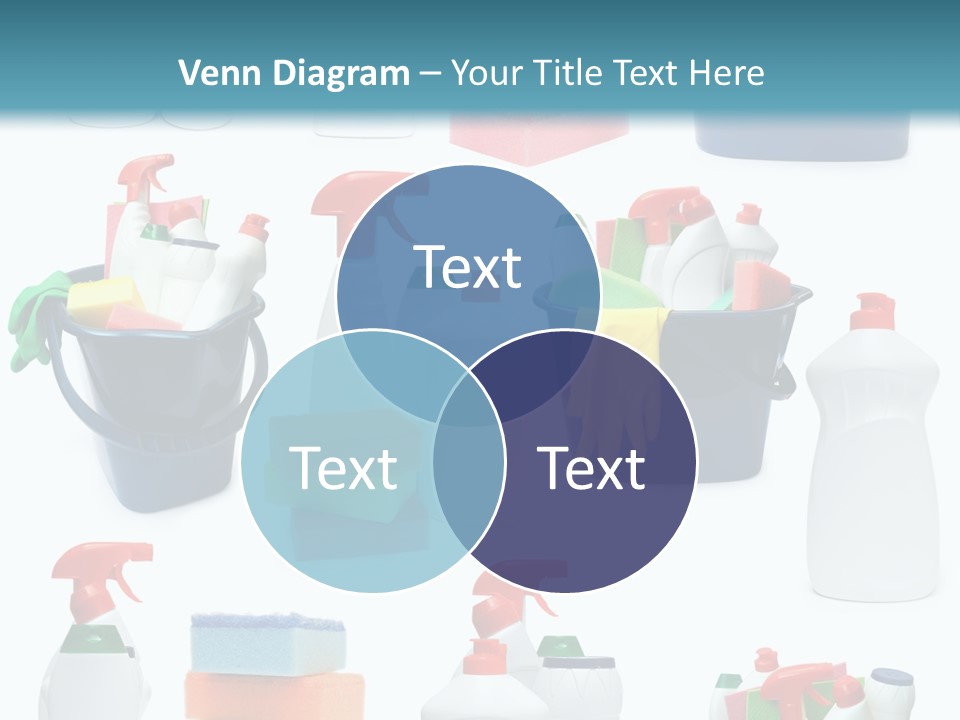 Rubber Household Equipment PowerPoint Template