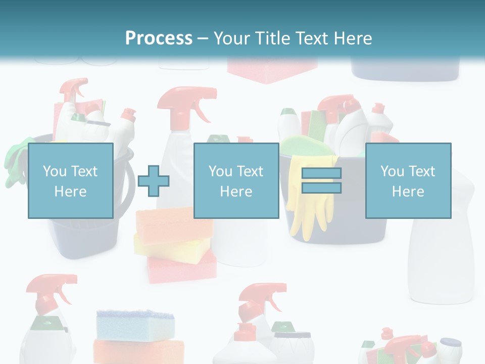 Rubber Household Equipment PowerPoint Template