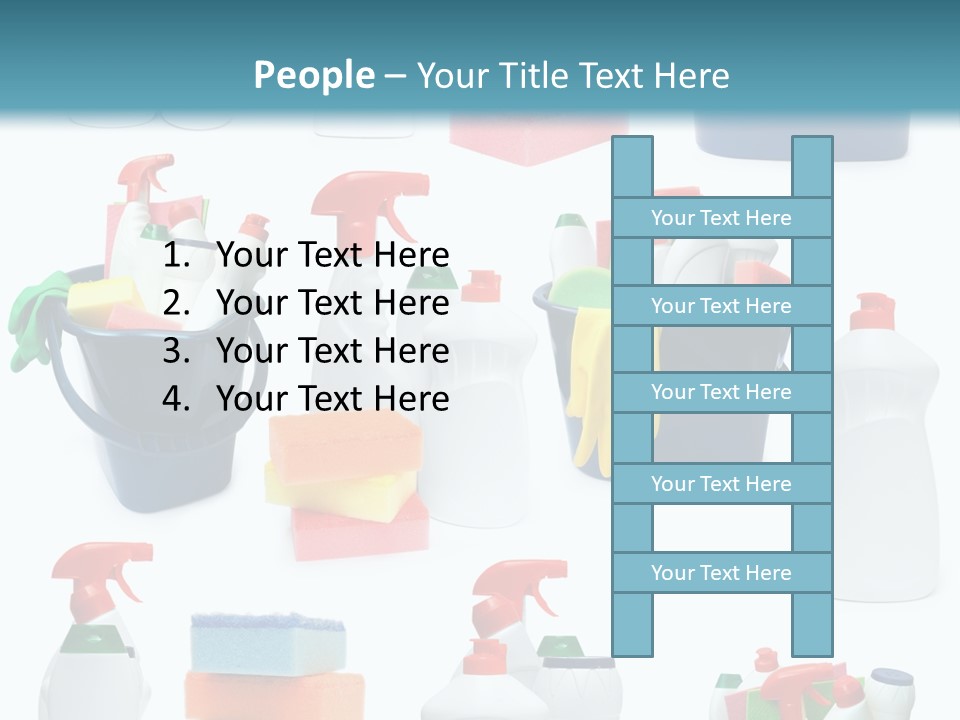 Rubber Household Equipment PowerPoint Template