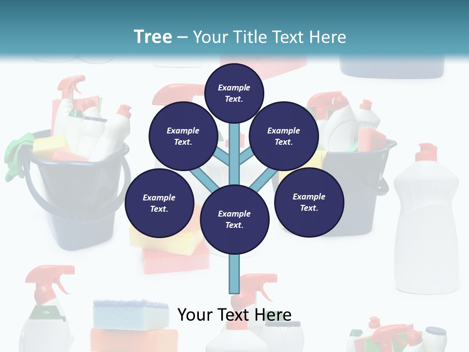 Rubber Household Equipment PowerPoint Template