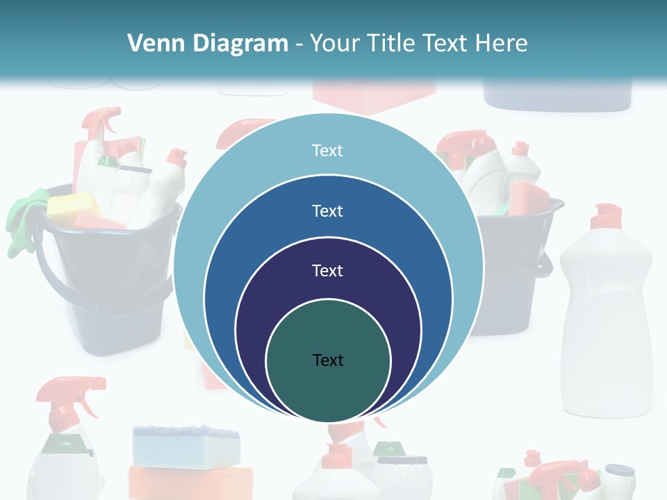 Rubber Household Equipment PowerPoint Template