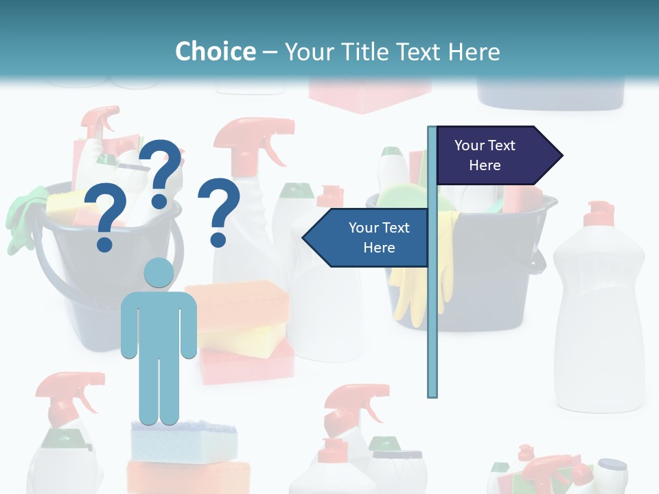 Rubber Household Equipment PowerPoint Template