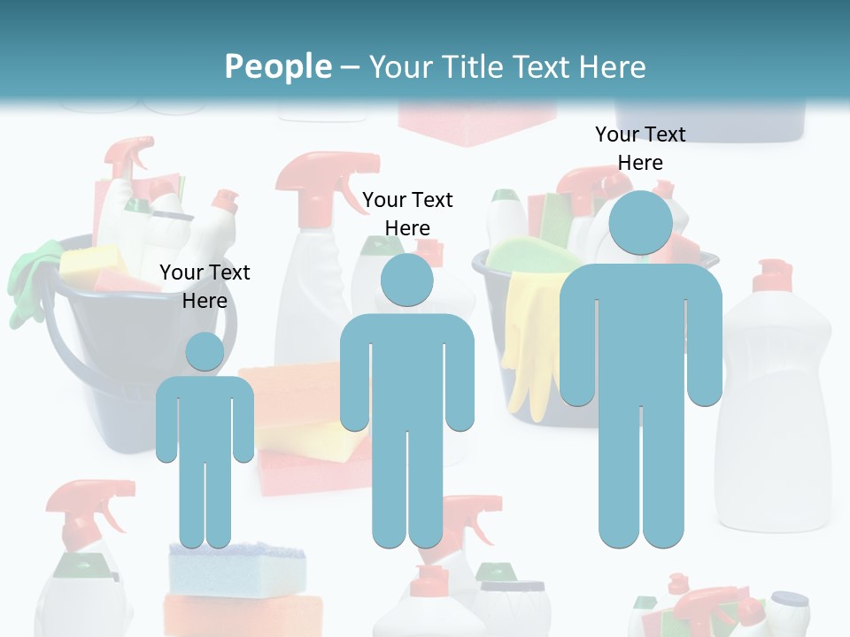 Rubber Household Equipment PowerPoint Template