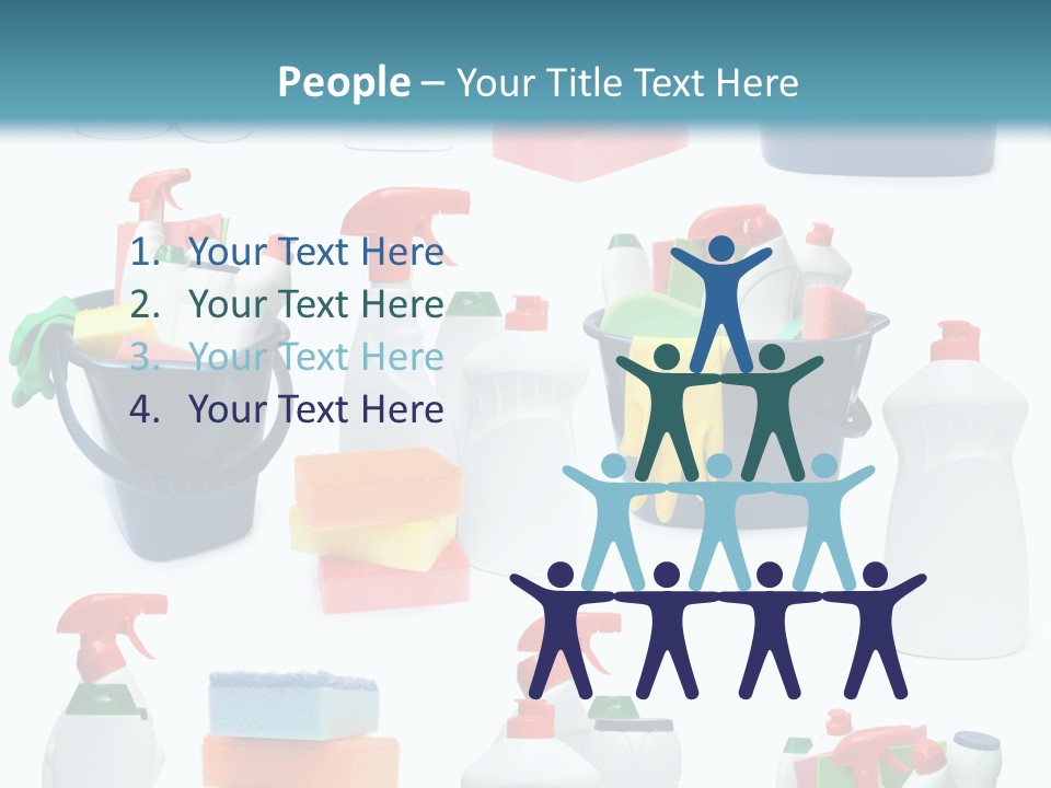 Rubber Household Equipment PowerPoint Template