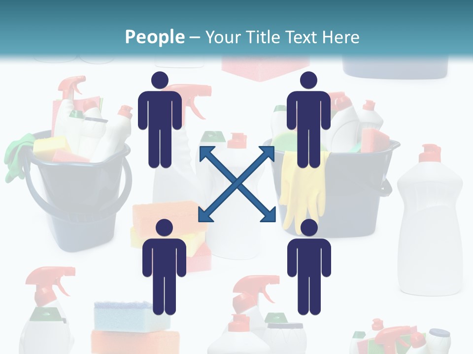 Rubber Household Equipment PowerPoint Template