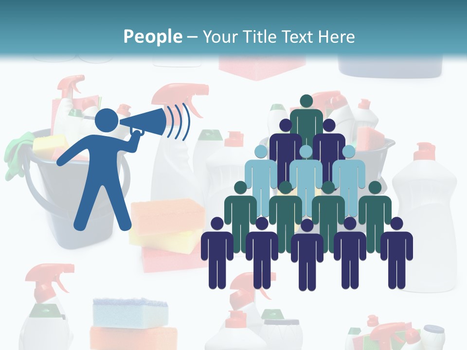 Rubber Household Equipment PowerPoint Template