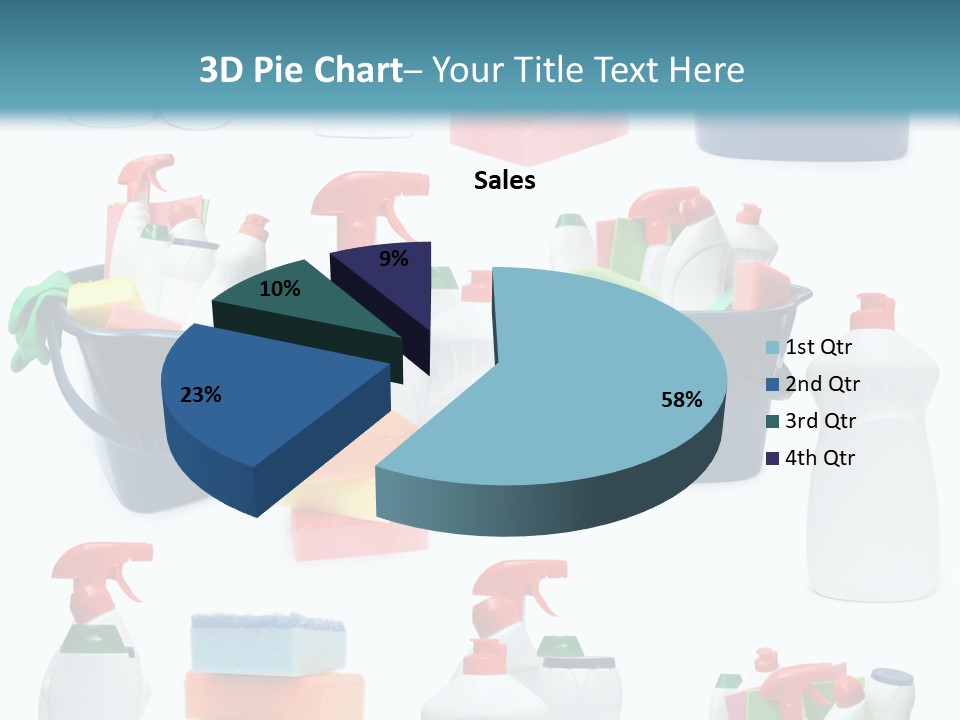 Rubber Household Equipment PowerPoint Template