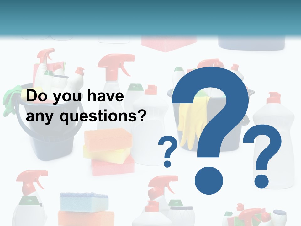 Rubber Household Equipment PowerPoint Template