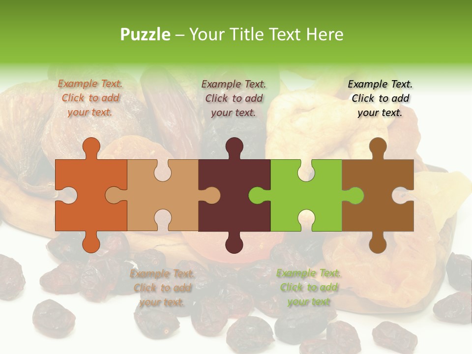 Trockenfrucht Cranberry Preiselbeere PowerPoint Template