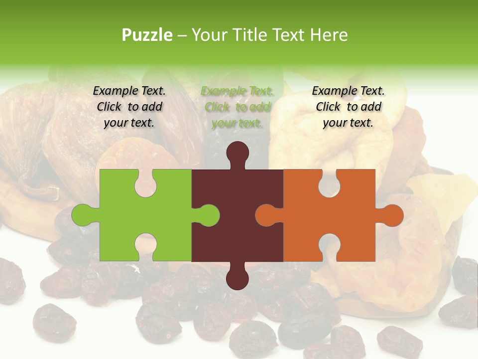 Trockenfrucht Cranberry Preiselbeere PowerPoint Template