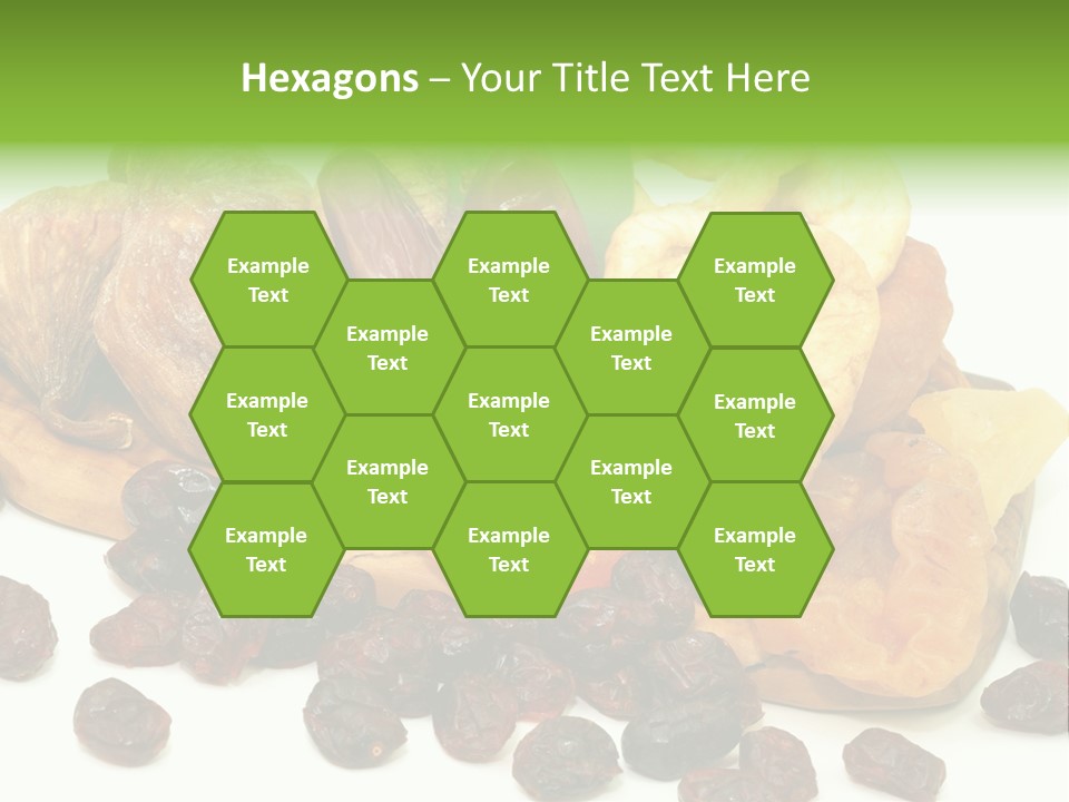 Trockenfrucht Cranberry Preiselbeere PowerPoint Template