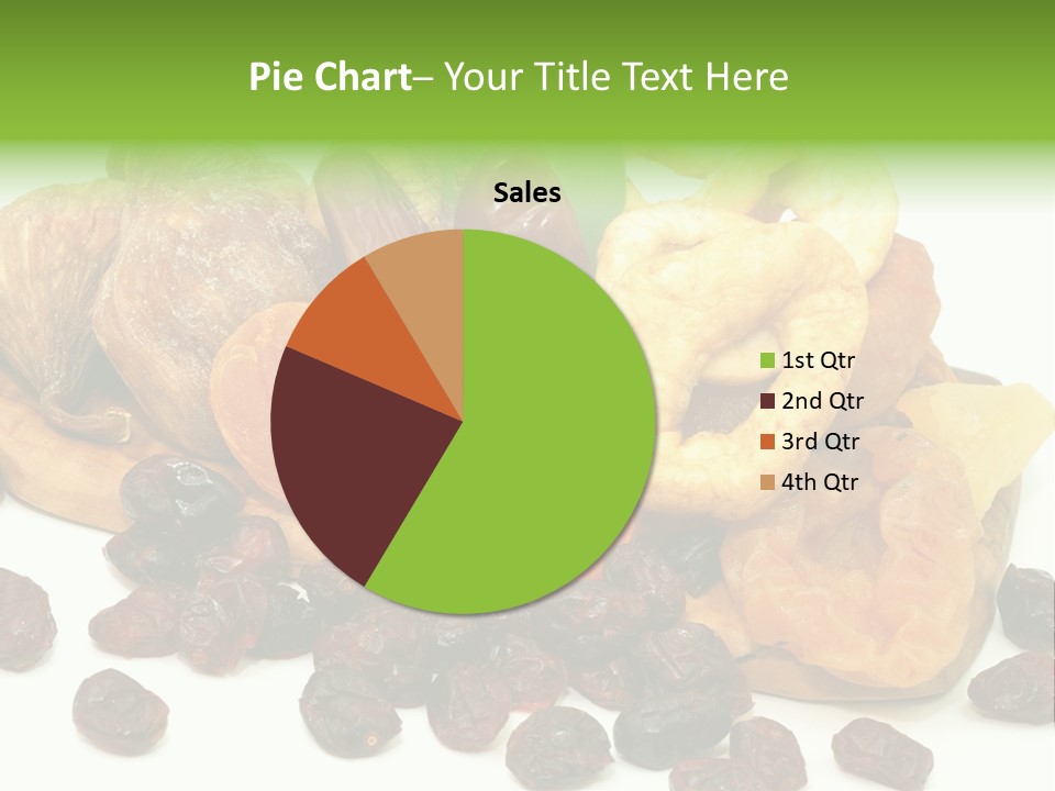 Trockenfrucht Cranberry Preiselbeere PowerPoint Template