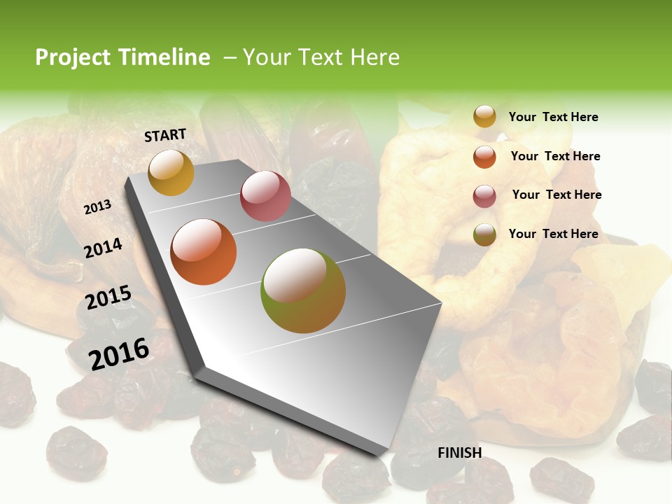 Trockenfrucht Cranberry Preiselbeere PowerPoint Template