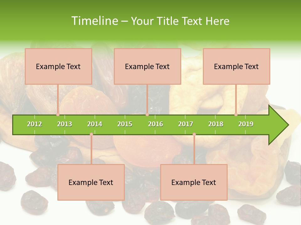 Trockenfrucht Cranberry Preiselbeere PowerPoint Template