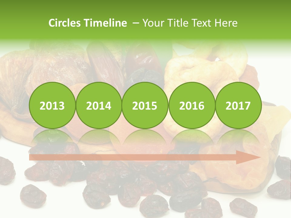 Trockenfrucht Cranberry Preiselbeere PowerPoint Template