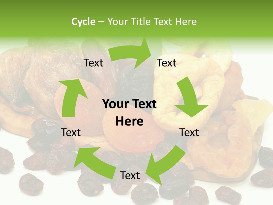 Trockenfrucht Cranberry Preiselbeere PowerPoint Template