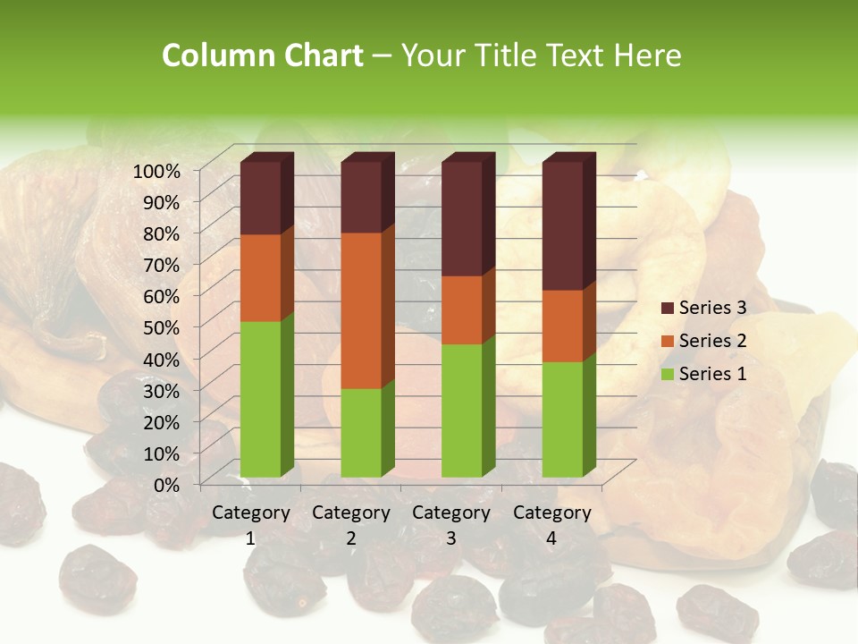 Trockenfrucht Cranberry Preiselbeere PowerPoint Template