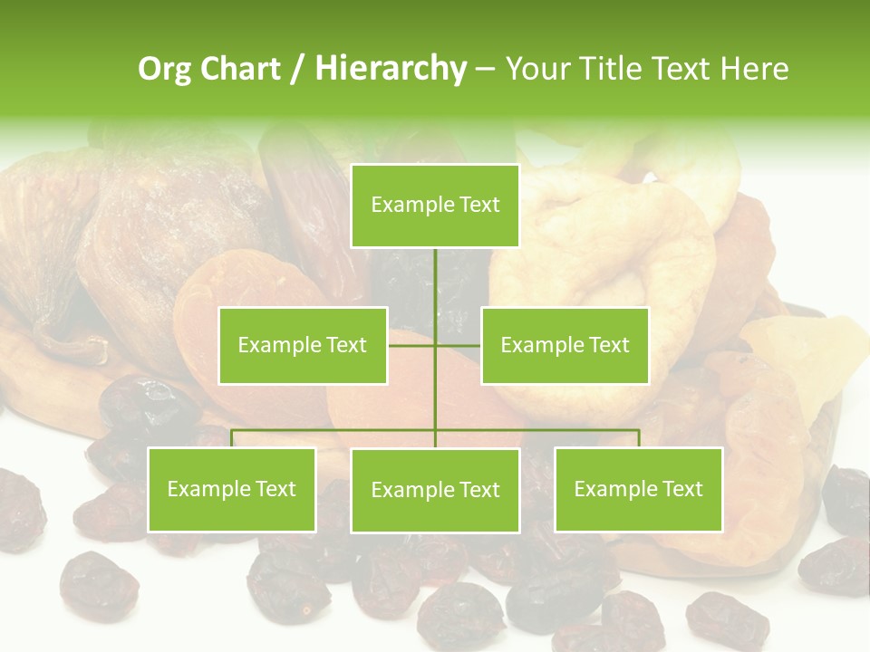 Trockenfrucht Cranberry Preiselbeere PowerPoint Template