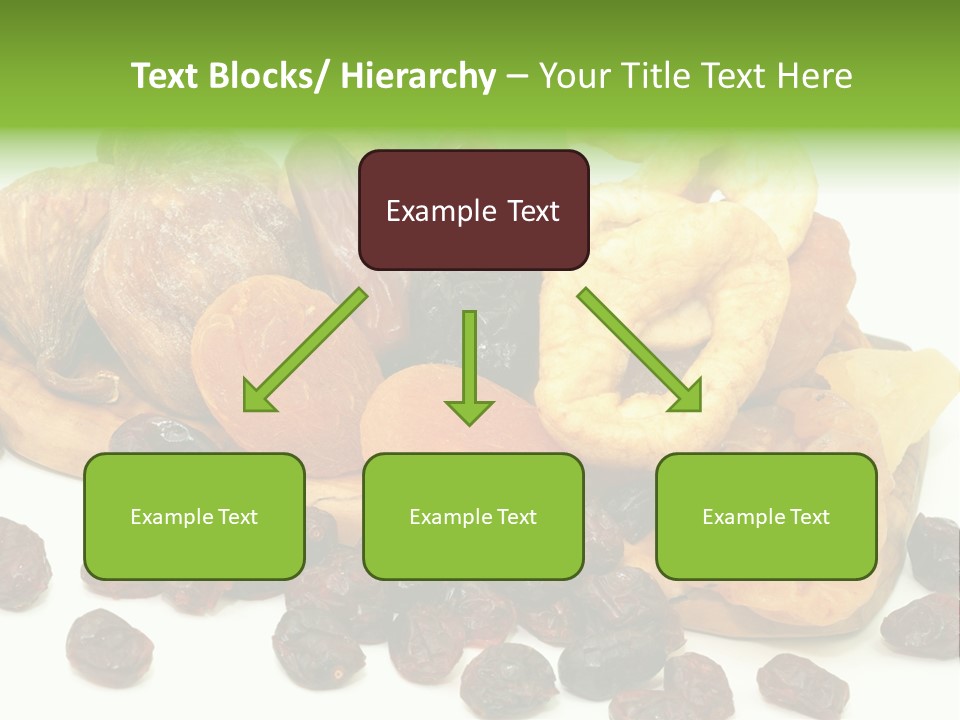 Trockenfrucht Cranberry Preiselbeere PowerPoint Template