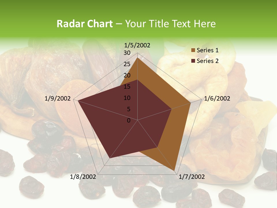 Trockenfrucht Cranberry Preiselbeere PowerPoint Template