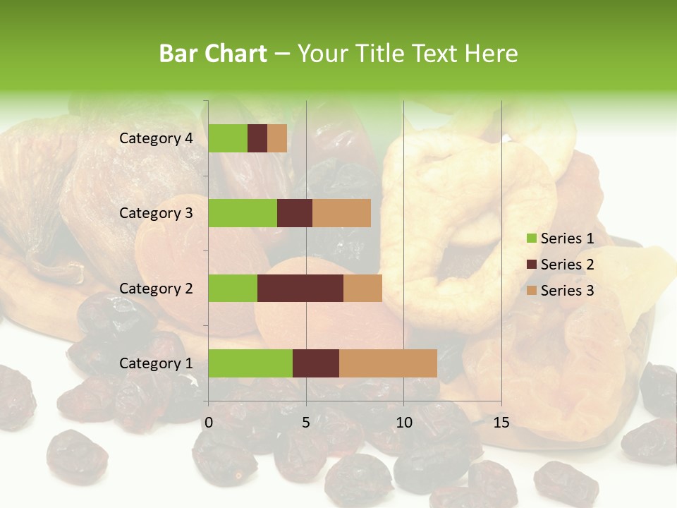 Trockenfrucht Cranberry Preiselbeere PowerPoint Template