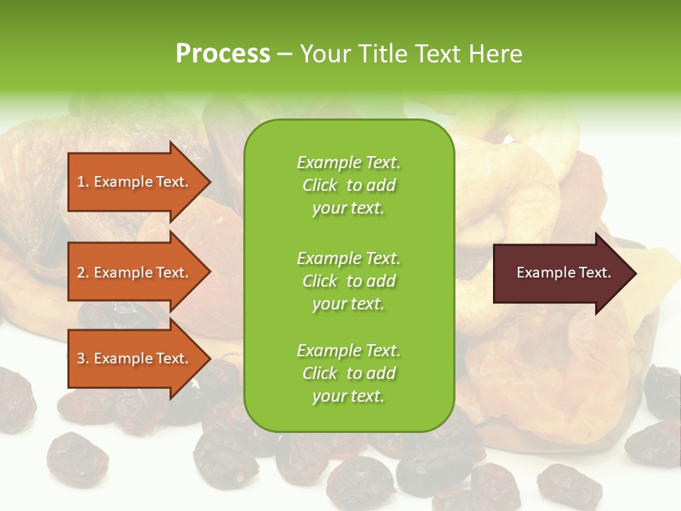 Trockenfrucht Cranberry Preiselbeere PowerPoint Template
