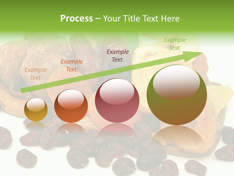 Trockenfrucht Cranberry Preiselbeere PowerPoint Template