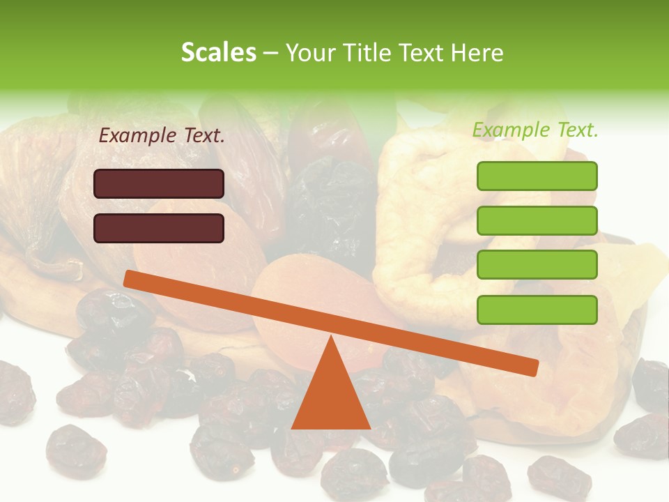 Trockenfrucht Cranberry Preiselbeere PowerPoint Template