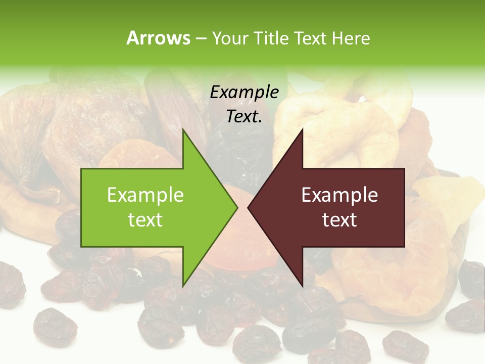 Trockenfrucht Cranberry Preiselbeere PowerPoint Template