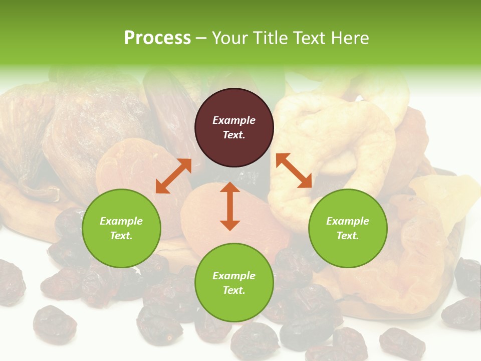 Trockenfrucht Cranberry Preiselbeere PowerPoint Template