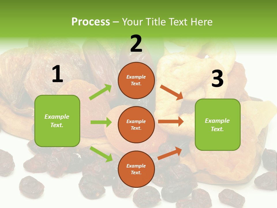 Trockenfrucht Cranberry Preiselbeere PowerPoint Template