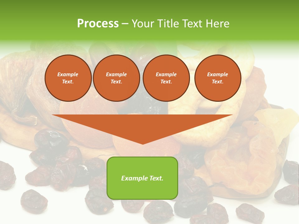 Trockenfrucht Cranberry Preiselbeere PowerPoint Template