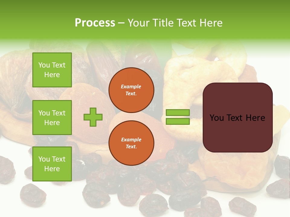 Trockenfrucht Cranberry Preiselbeere PowerPoint Template
