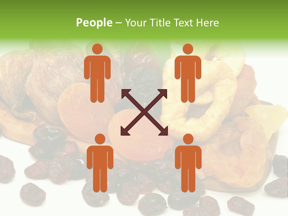 Trockenfrucht Cranberry Preiselbeere PowerPoint Template