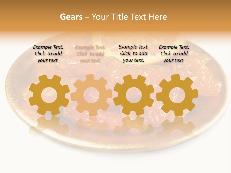 Sultaninen Obstprodukt Weihnachten PowerPoint Template