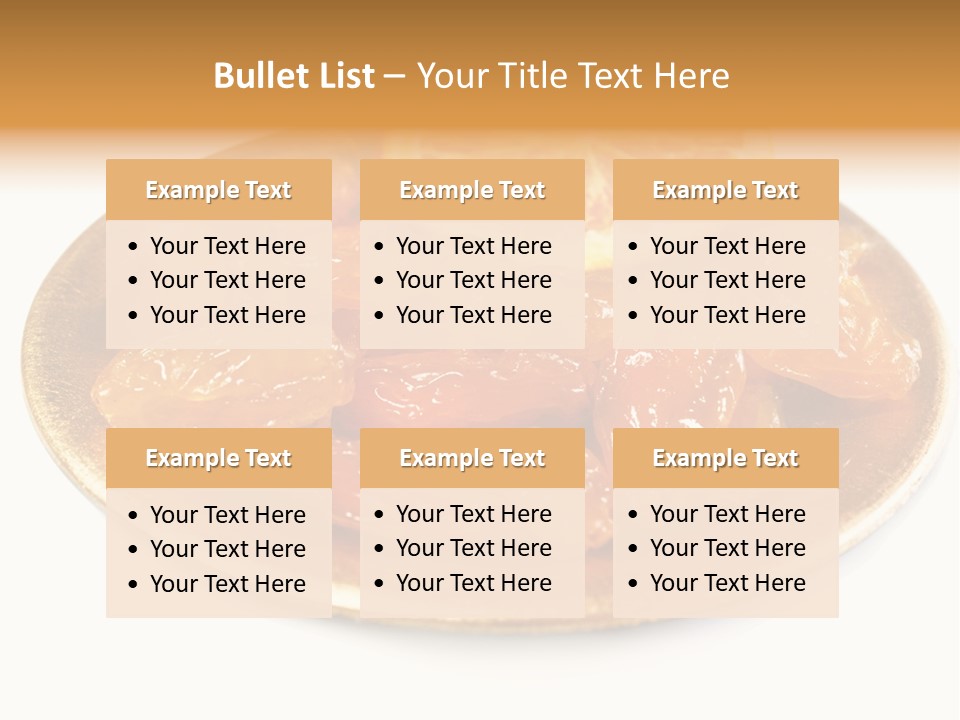 Sultaninen Obstprodukt Weihnachten PowerPoint Template