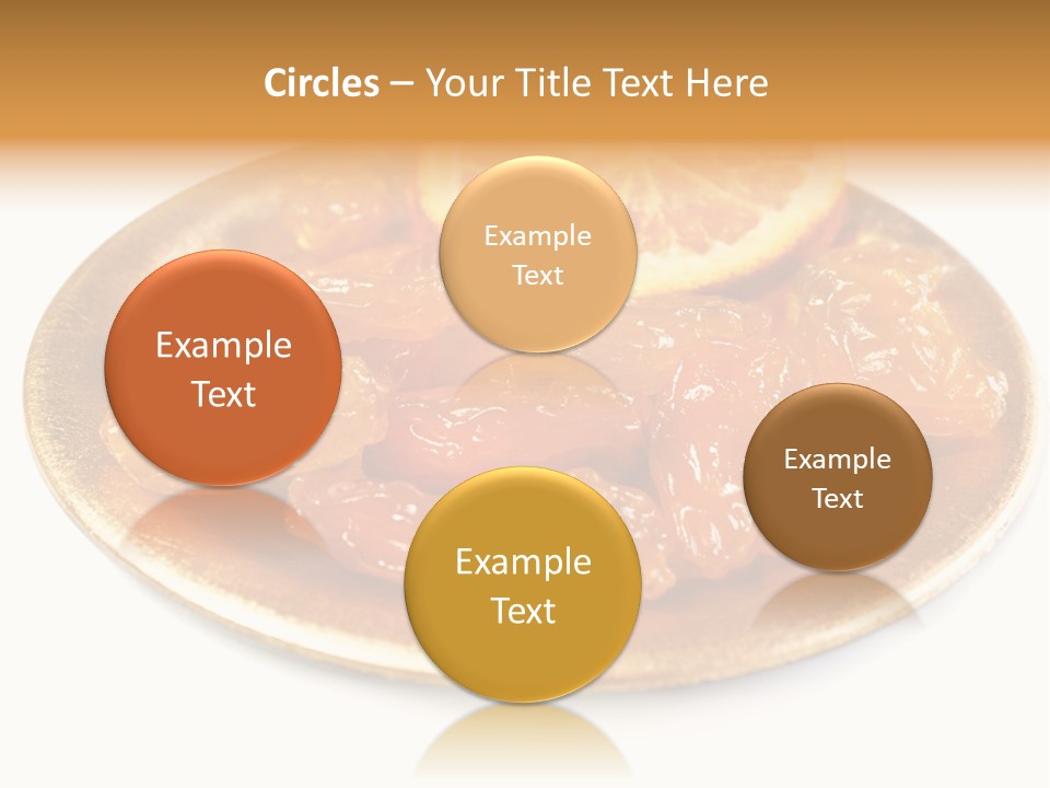 Sultaninen Obstprodukt Weihnachten PowerPoint Template