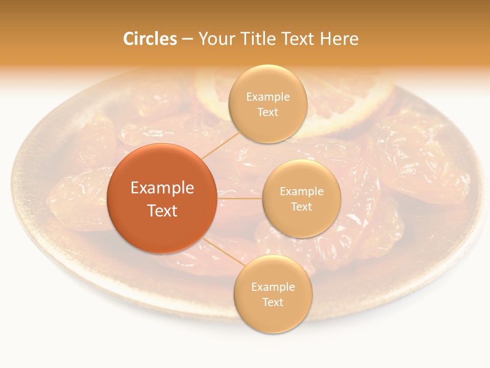 Sultaninen Obstprodukt Weihnachten PowerPoint Template