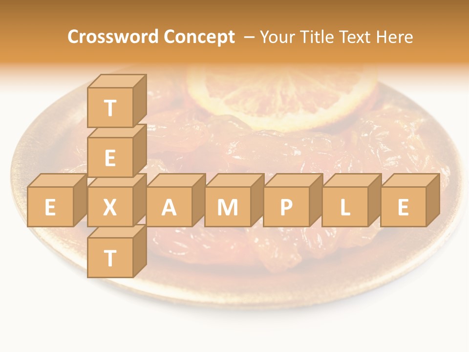 Sultaninen Obstprodukt Weihnachten PowerPoint Template
