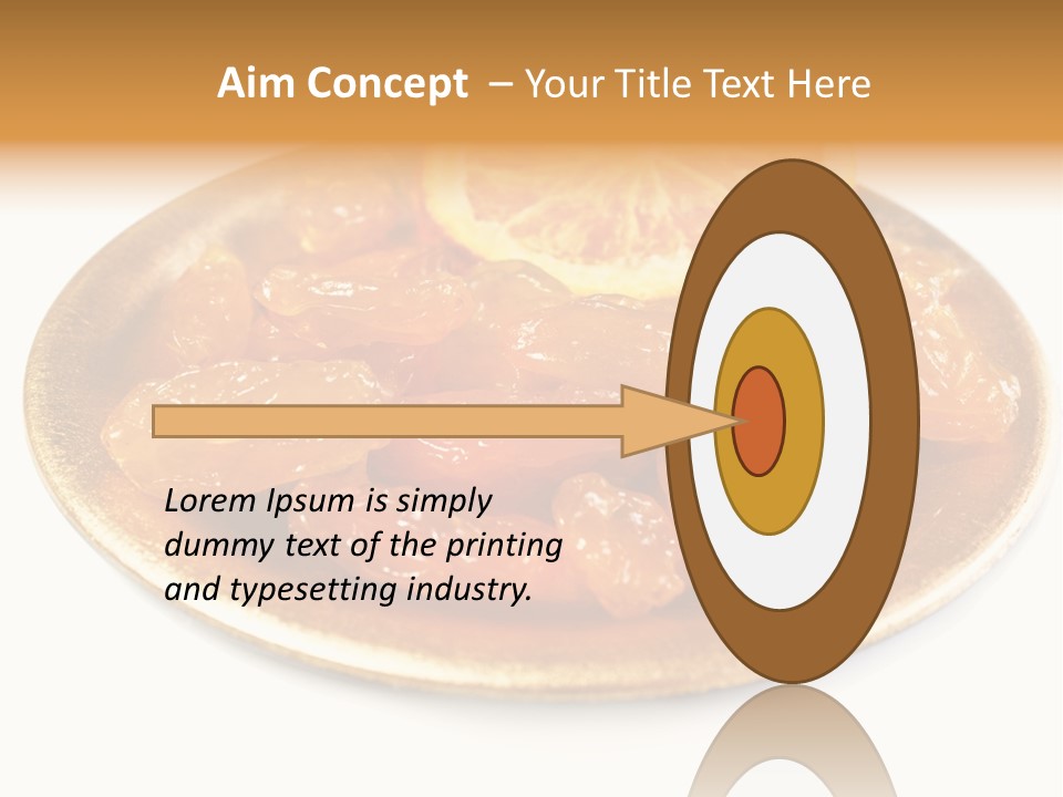 Sultaninen Obstprodukt Weihnachten PowerPoint Template