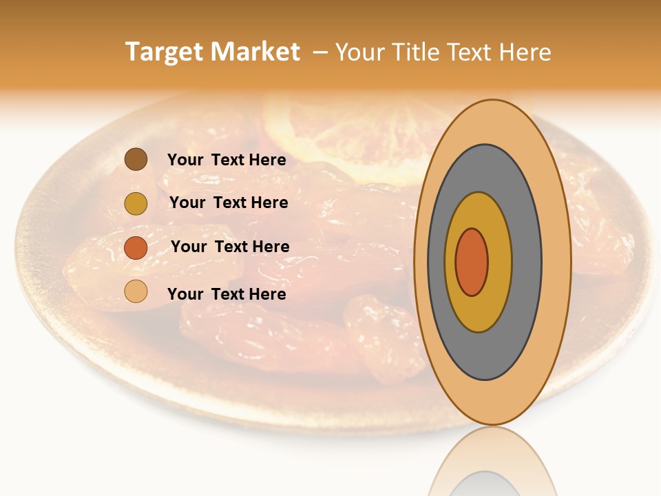 Sultaninen Obstprodukt Weihnachten PowerPoint Template