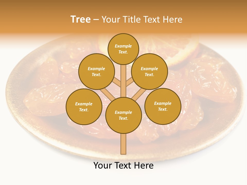 Sultaninen Obstprodukt Weihnachten PowerPoint Template
