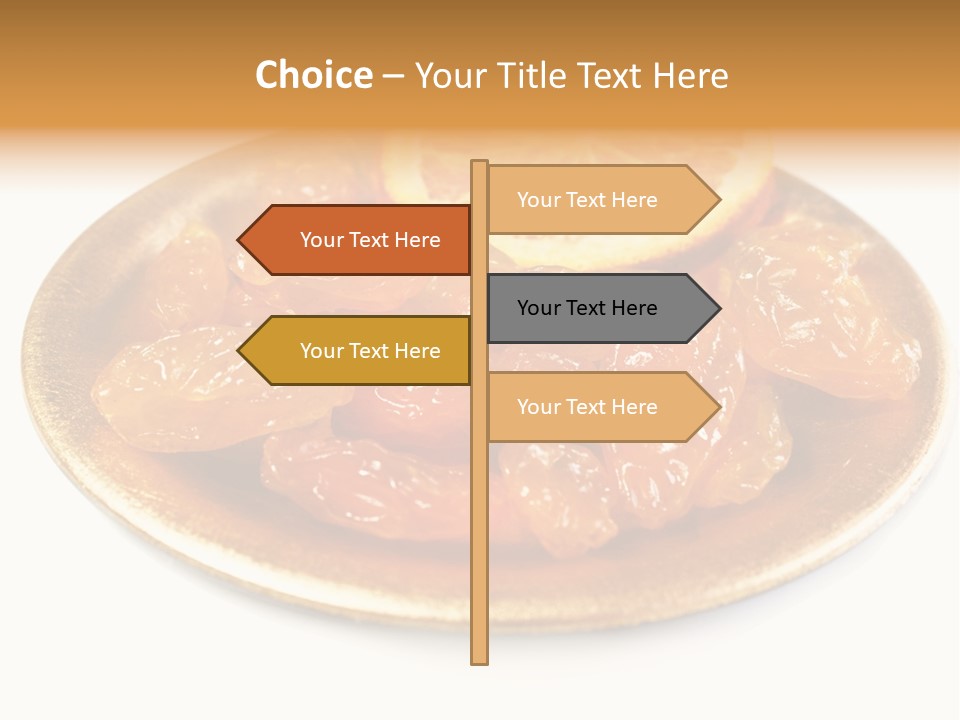 Sultaninen Obstprodukt Weihnachten PowerPoint Template